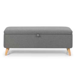 Astrid - Blanket Box - Grey - Fabric - Happy Beds - thumbnail 5