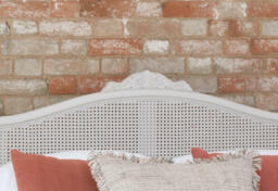 Etienne - Double - Rattan French Bed - Grey - Wooden - 4ft6 - Willis & Gambier - Happy Beds - thumbnail 7