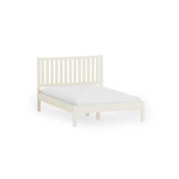 Coxmoor - Double - Low Foot-End Bed - Ivory and Oak - Wood - 4ft6 - Happy Beds - thumbnail 7