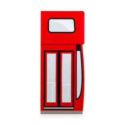 Kings Cross - London Bus Combination Wardrobe - Red - Wooden - Happy Beds - thumbnail 7
