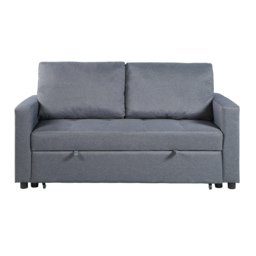 Omari - Two-Seater Sofa Bed - Grey - Fabric - Two Seater - Make It Homely - thumbnail 3