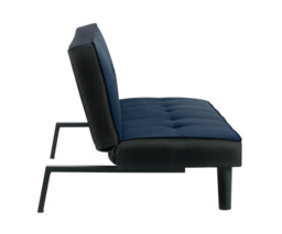Aurora - Fabric Sofa Bed - Blue - Velvet - Happy Beds - thumbnail 7