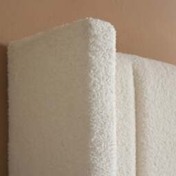Maisey - Double - Ottoman Storage Bed - White - Boucle Fabric - 4ft6 - thumbnail 6
