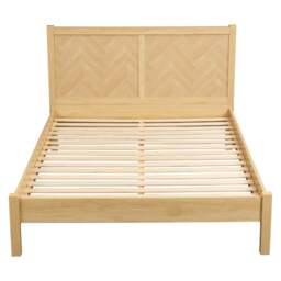 Herringford – King Size– Low Foot-End Bed – Oak – Wooden – 5ft - Happy Beds - thumbnail 7