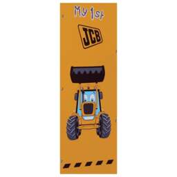 JCB - Children's Digger 9 Bin Storage Unit - Yellow/Black - Wooden - Happy Beds - thumbnail 4