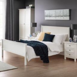 Maine - 3 Drawer Chest - Surf White - Wooden - Happy Beds - thumbnail 6