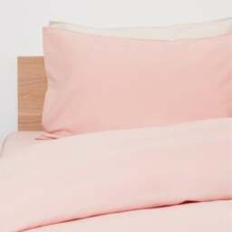 Panda Linen Bedding Set - Himalayan Pink - 5ft King Size - thumbnail 4