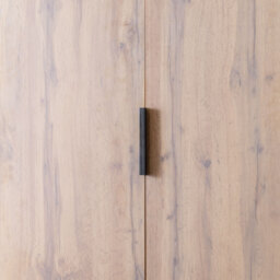 Bali - 1 Drawer Combination Wardrobe - Oak - Wooden - Happy Beds - thumbnail 3