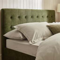 Peggy - Super King Size - Ottoman Storage Bed - Olive - Fabric - 6ft - thumbnail 4