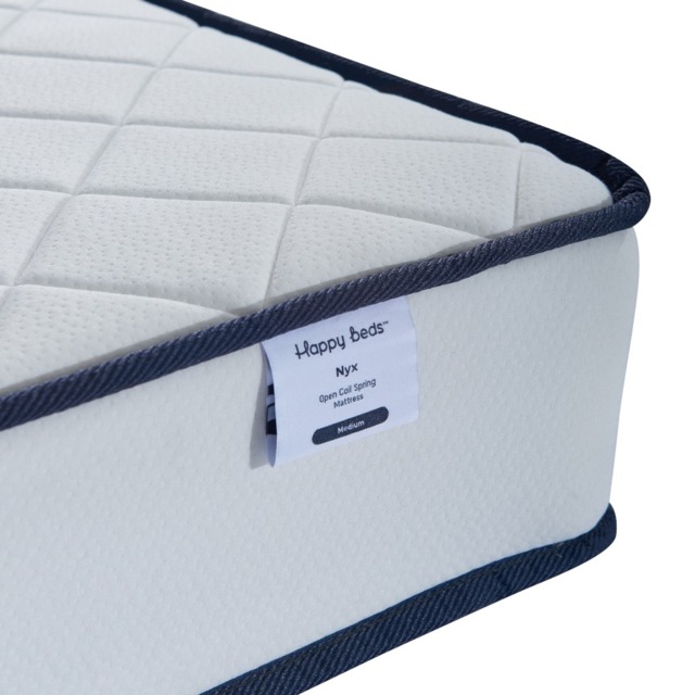 SleepSoul Nyx - Double - Open Coil Spring Mattress - Foam/Fabric - Vacuum Packed - 4ft6 - image 1
