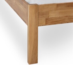 Coxmoor – King Size – Low Foot-End Bed - Oak - Wood – 5ft – Happy Beds - thumbnail 6