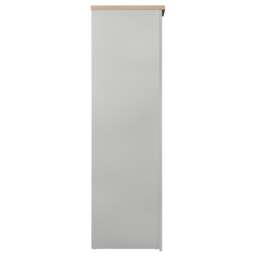 Highgate - 2 Door Wardrobe - Grey/Oak - Wooden - Happy Beds - thumbnail 3