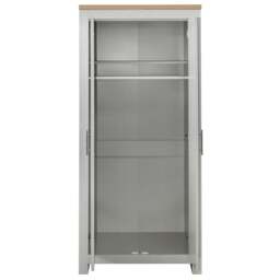 Highgate - 2 Door Wardrobe - Grey/Oak - Wooden - Happy Beds - thumbnail 4
