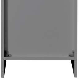 Oslo - 2 Drawer Bedside Table - Grey - Wooden - Happy Beds - thumbnail 7