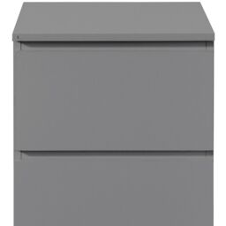 Oslo - 2 Drawer Bedside Table - Grey - Wooden - Happy Beds - thumbnail 8