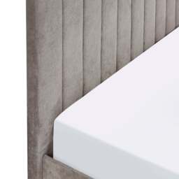 Eloise - King Size - Bed in a Box - Grey - Chenille Fabric - 5ft - Happy Beds - thumbnail 3