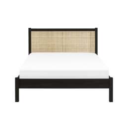Padstow - King Size - Rattan Bed - Black - Wooden - 5ft - Happy Beds - thumbnail 6