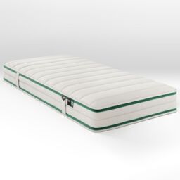 Jay-Be - Single - Natural Fresh Bamboo e - Pocket Pocket Spring Children's Mattress - Fabric - Vacuum Packed - 3ft - thumbnail 2