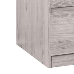 Jupiter - 2 Drawer Bedside Table - Grey Oak - Wooden - Happy Beds - thumbnail 6