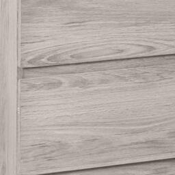 Jupiter - 2 Drawer Bedside Table - Grey Oak - Wooden - Happy Beds - thumbnail 7