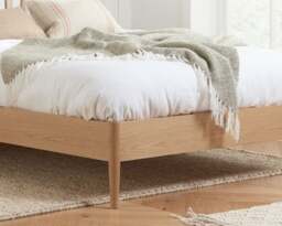 Jesper - King Size - Spindle Bed - Oak - Wooden - 5ft - Happy Beds - thumbnail 5