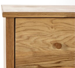Coxmoor – 3-Drawer Chest of Drawers – Oak – Wooden - Happy Beds - thumbnail 5
