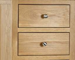 Mallory - 7 Drawer Narrow Chest - Oak - Wood - thumbnail 4