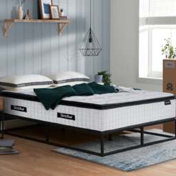 SleepSoul Bliss - King Size - 2000 Pocket Spring Mattress - Foam/Fabric - Vacuum Packed - 5ft - thumbnail 2