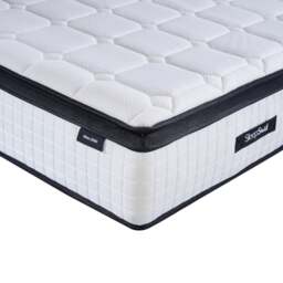 SleepSoul Bliss - King Size - 2000 Pocket Spring Mattress - Foam/Fabric - Vacuum Packed - 5ft