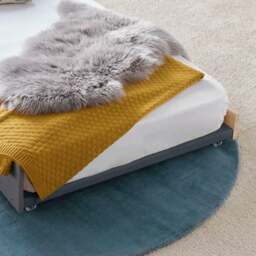 Tyler - Single - Guest Bed Trundle - Grey - Wooden - 3ft - Happy Beds - thumbnail 2