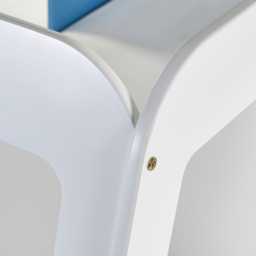 Campervan - Single - Themed Kids Bed - Light Blue/White - Wooden - 3ft - Happy Beds - thumbnail 7