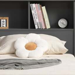 Easton - Single - Bookcase Bed - Grey - Wooden - 3ft - Happy Beds - thumbnail 4