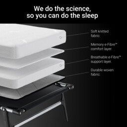 Jay-Be – Single - Rollaway Folding Bed with Memory Mattress – White/Black – Metal/Fabric – 3ft - thumbnail 7
