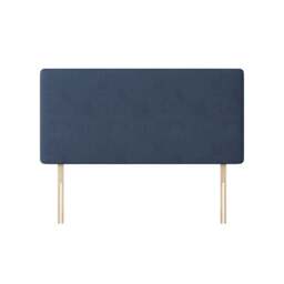 Cornell - Small Double - Plain Headboard - Dark Blue - Fabric - 4ft - Happy Beds - thumbnail 4