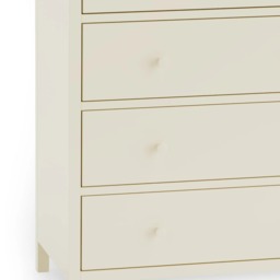 Coxmoor 5-Drawer Chest of Drawers - Oak - Wooden - Happy Beds - thumbnail 7