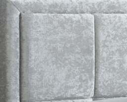 Hannover - Small Double - Ottoman Bed - Light Grey - Velvet - 4ft - Happy Beds - thumbnail 7