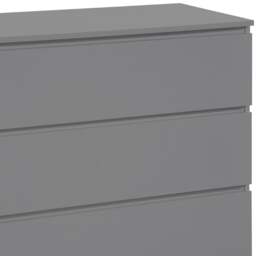 Oslo - 3 Drawer Chest of Drawers - Grey - Wooden - Happy Beds - thumbnail 5