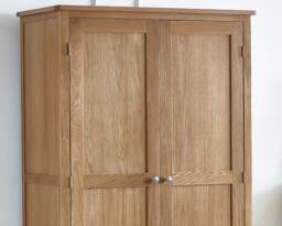 Mallory - Combination Wardrobe - Oak - Wood - thumbnail 2