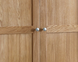 Mallory - Combination Wardrobe - Oak - Wood - thumbnail 4
