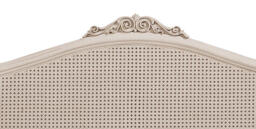 Ivory - Super King Size - Rattan Headboard - Ivory - 6ft - Willis & Gambier - Happy Beds - thumbnail 4