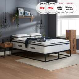 Space - Single - 2000 Pocket Spring Pillowtop Mattress - 3ft - 90 x 190cm - SleepSoul - Happy Beds - thumbnail 2