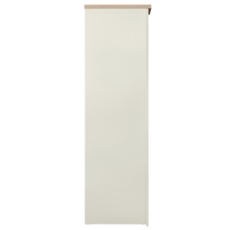Highgate - 2 Door Wardrobe - Cream/Oak - Wooden - Happy Beds - thumbnail 3
