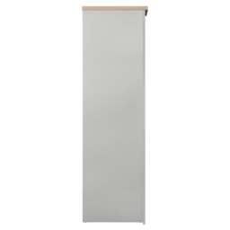 Highgate - 3 Door Wardrobe - Grey/Oak - Wooden - Happy Beds - thumbnail 3