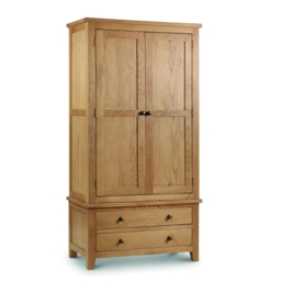 Marlborough - Combination Wardrobe - Oak - Wooden - Happy Beds - thumbnail 3