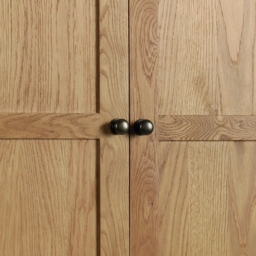 Marlborough - Combination Wardrobe - Oak - Wooden - Happy Beds - thumbnail 4