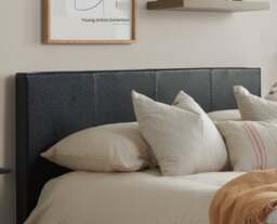 Berlin - Small Double - Brown Leather Ottoman Storage Bed Frame - Small Double -Happy Beds - thumbnail 6
