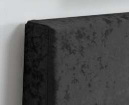 Berlin - King Size - Ottoman Storage Bed - Black - Crushed Velvet - King - Happy Beds - thumbnail 4