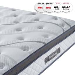 SleepSoul Heaven Pocket Sprung Mattress - 5ft King Size (150 x 200 cm) - thumbnail 8