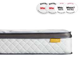 SleepSoul Heaven Pocket Sprung Mattress - 5ft King Size (150 x 200 cm) - thumbnail 7