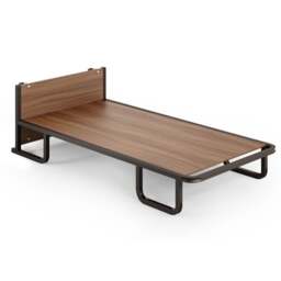 Jay-Be - Contract - Upright Bed with e-Pocket Mattress - Wood - Wooden/Metal/Fabric - 92 x 196 x 54cm - Happy Beds - thumbnail 6